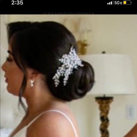 Kleinfeld’s Michelle Roth Madison Bridal Headpiece - Picture 1 of 5
